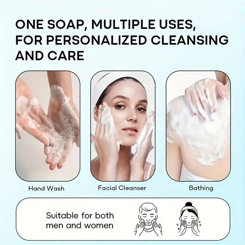 Hot Sale🔥Personalized Original Handmade Crystal Grape Soap Gentle Cleansing Soap