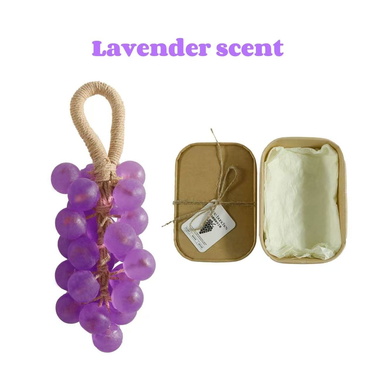 Hot Sale🔥Personalized Original Handmade Crystal Grape Soap Gentle Cleansing Soap