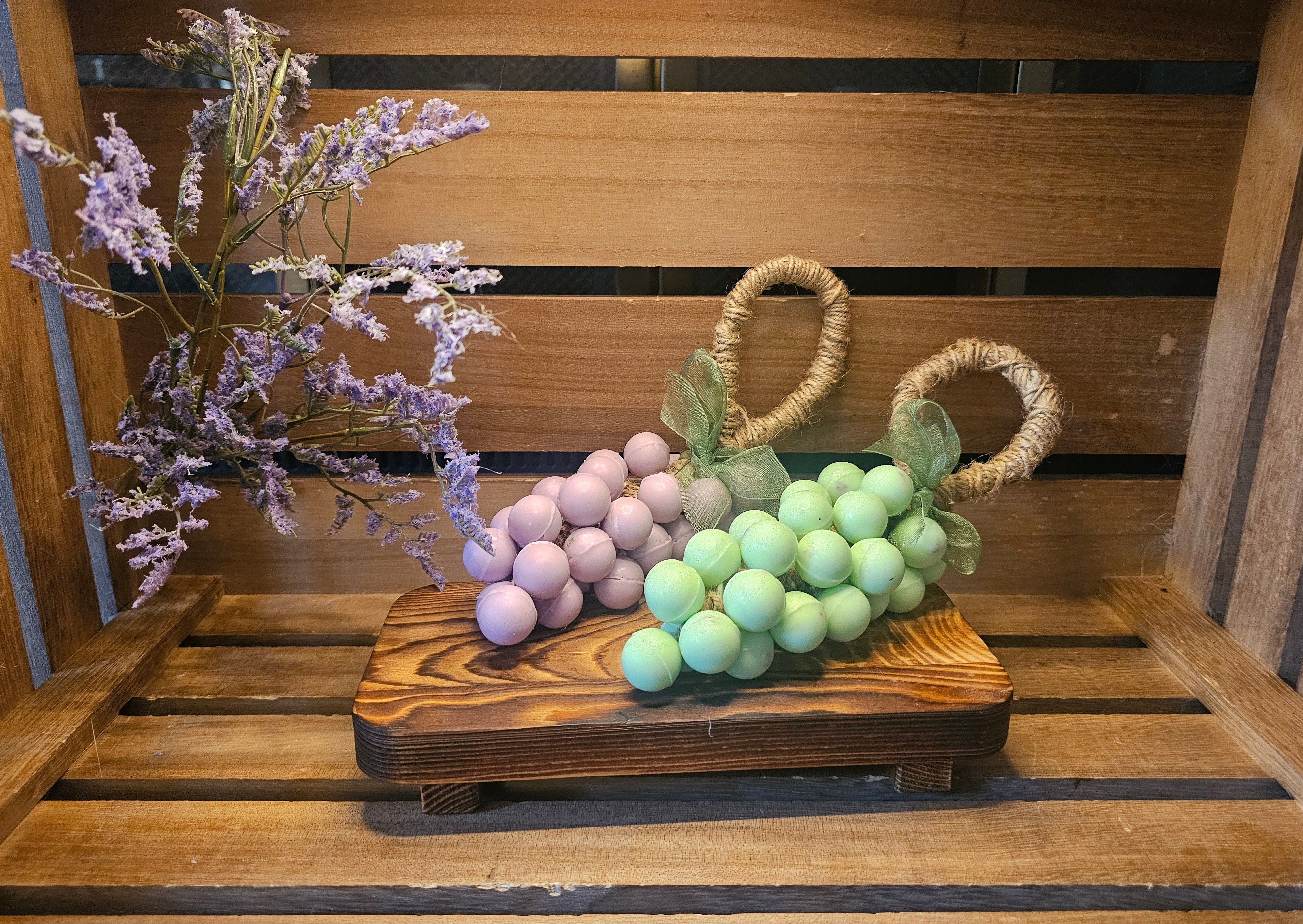 Eucalyptus and Lavender grape soap (3-pack)