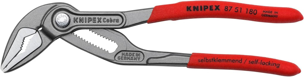 KNIPEX Tools 87 51 180 Cobra® ES Water Pump Pliers. 7-1/4