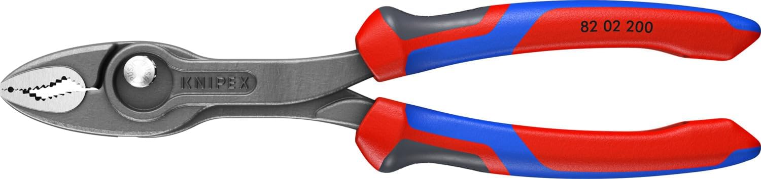 TwinGrip Pliers. Comfort Grip 8-inch