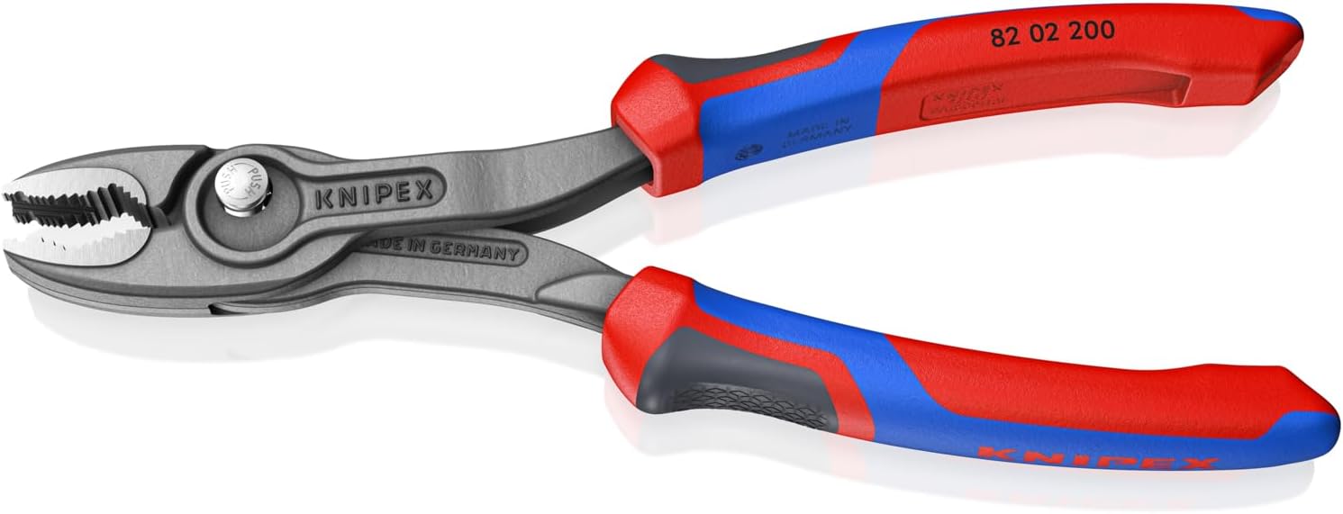 TwinGrip Pliers. Comfort Grip 8-inch