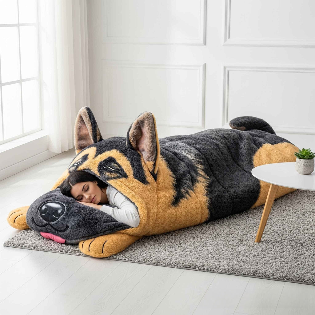 Fluffy Dog Sleeping Bags: A Cozy Hug Every Time You Sleep|The best choice for winter!