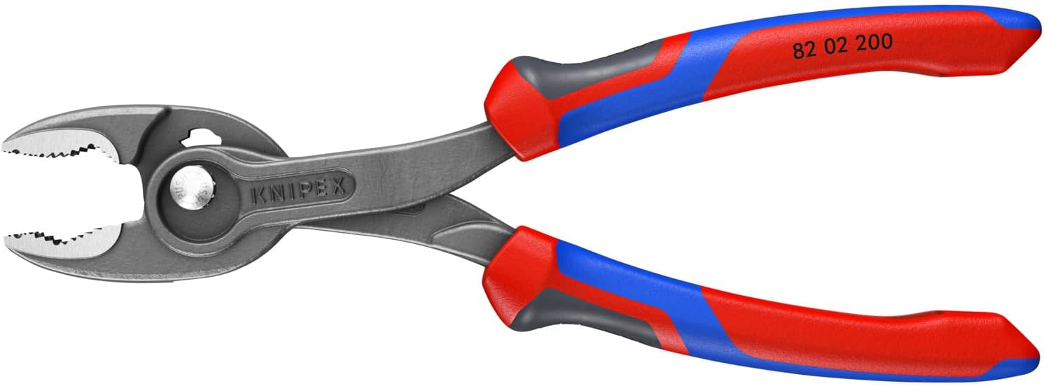 TwinGrip Pliers. Comfort Grip 8-inch