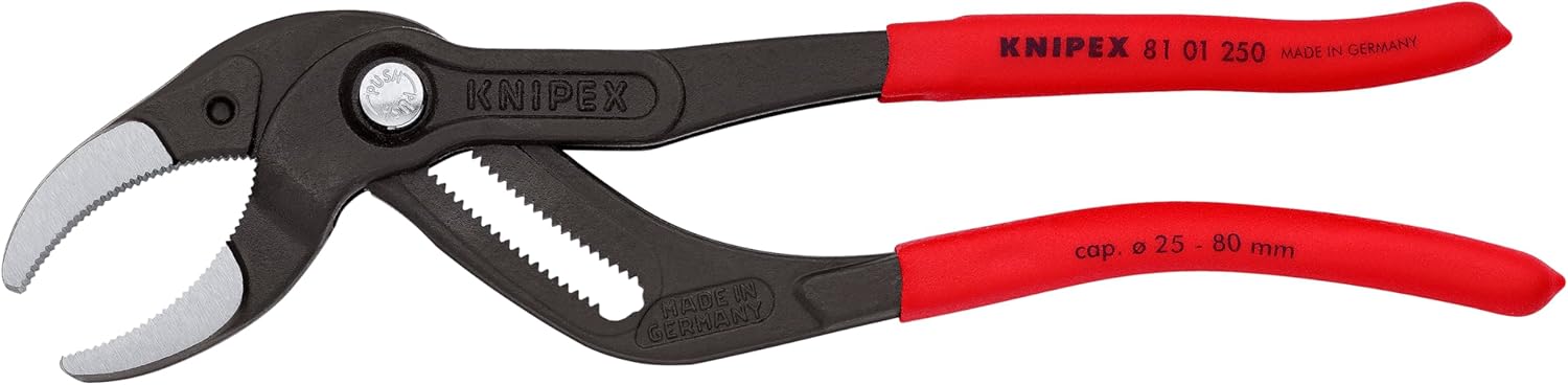 Knipex Tools 81 01 250 10 Pipe and Connector Pliers