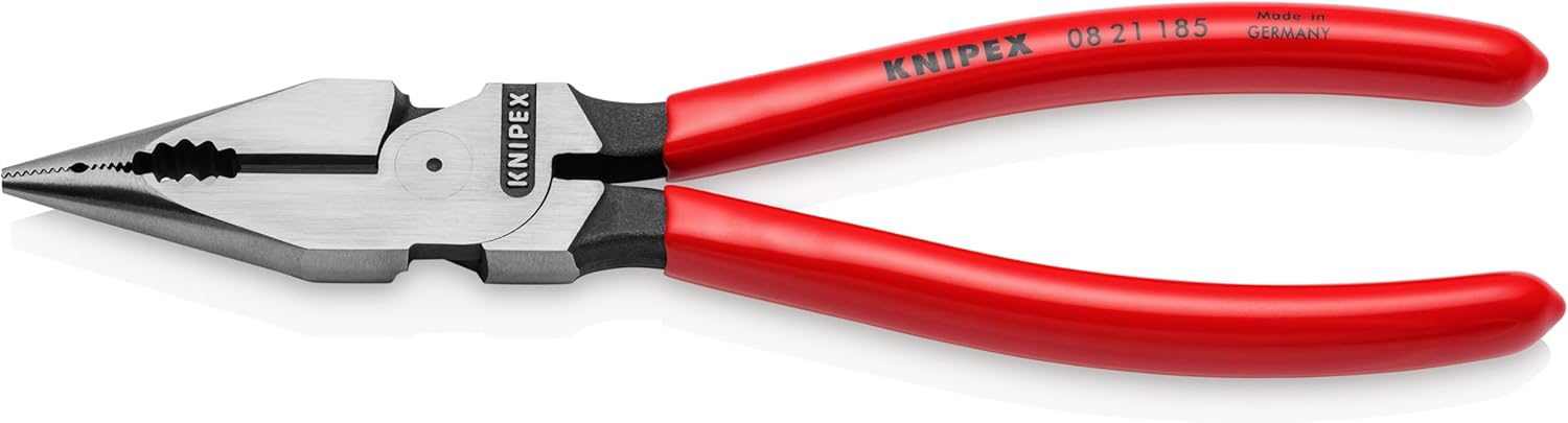 KNIPEX Tools 08 21 185 Needle-Nose Combination Pliers. 7-1/4