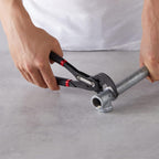 Basics 3-Piece Quick Release Groove Joint Pliers Set,Drop Forged Chrome Vanadium Steel with Comfortable Rubber Grip,Adjustable,7-inch,10-inch,and 12-inch,Black,(Pack of 12)