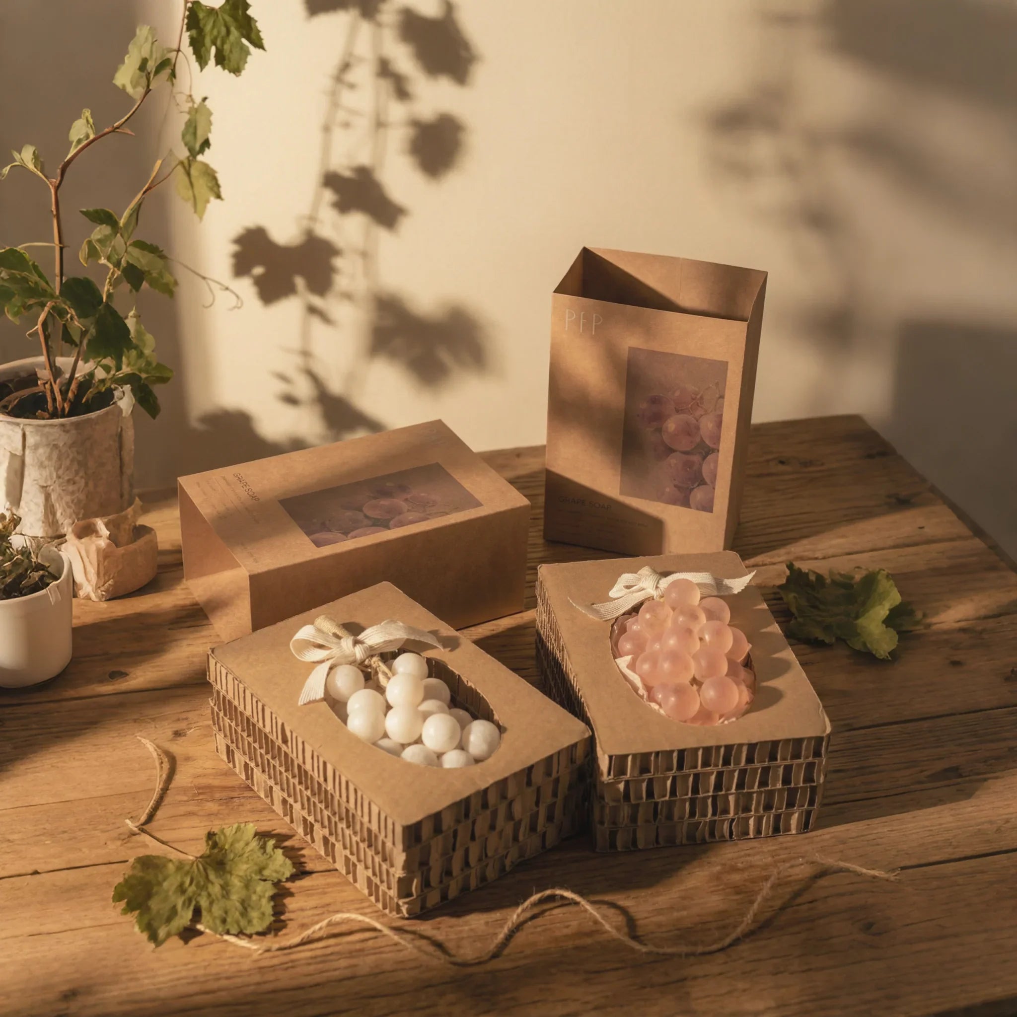 Yao's store Grape Soap – Handmade Natural Soap Buy 3 Get 1 Free & 4PCS