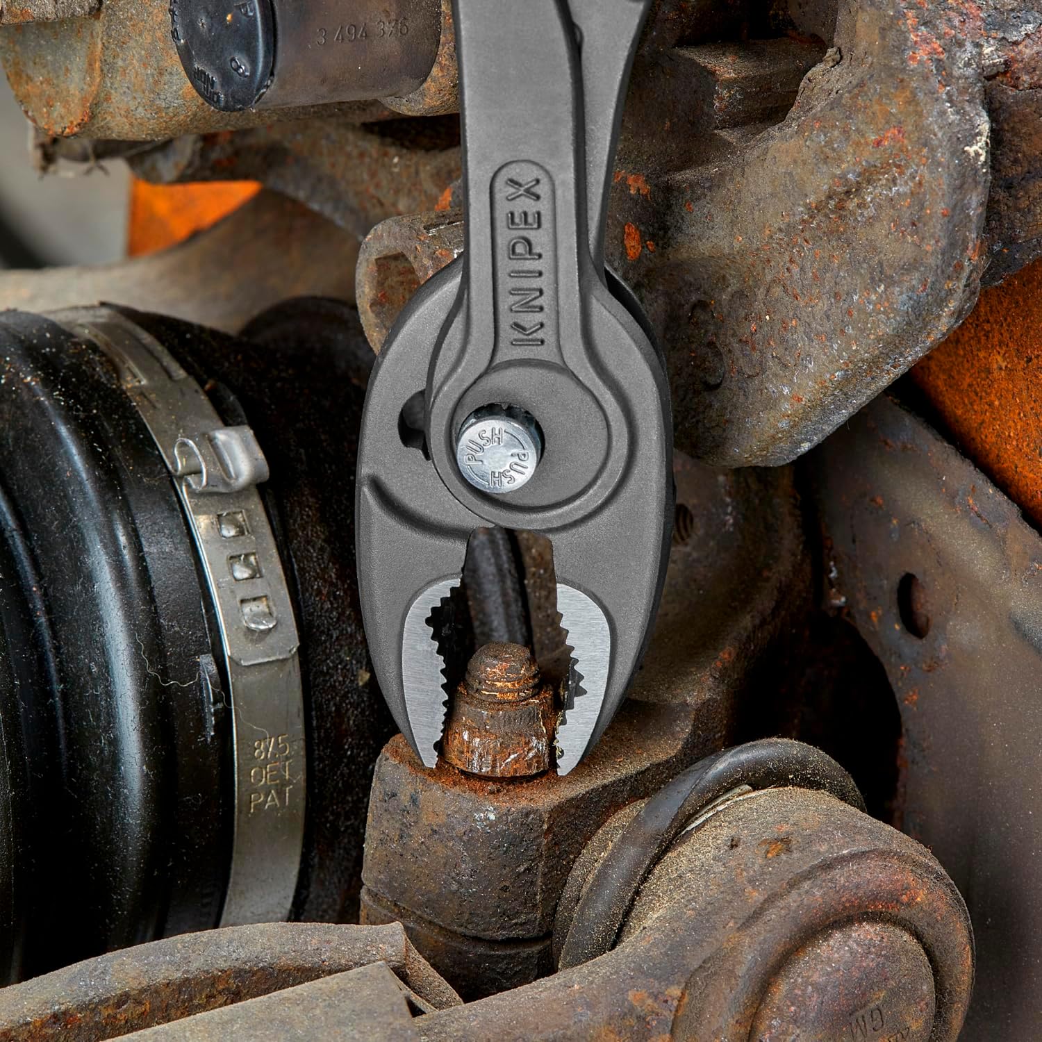 TwinGrip Pliers. 8-inch