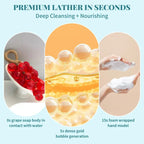 Grape Soap. Handcrafted Grapes Soap on a Ropes. Cold-Process Soaps for Hand Washing. Air Freshening. or Decoration