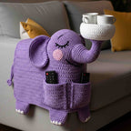 Crochet (Cat Dog Rabbit) Sofa Organizer | Perfect for Holding Remotes & Drinks