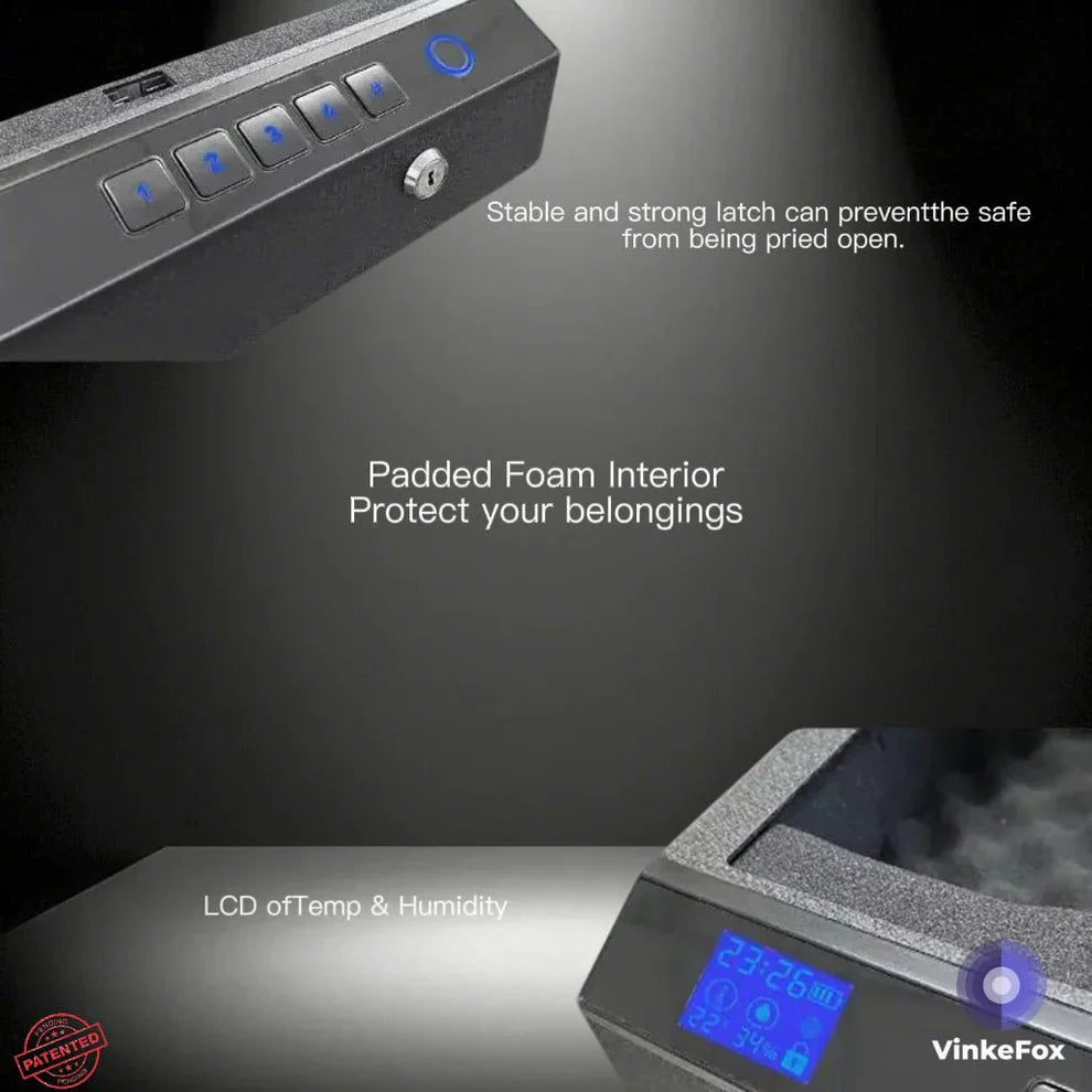Portable Biometric Gun Safe Box